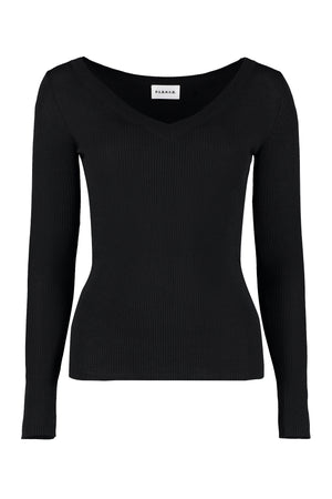 Leila ribbed sweater-0